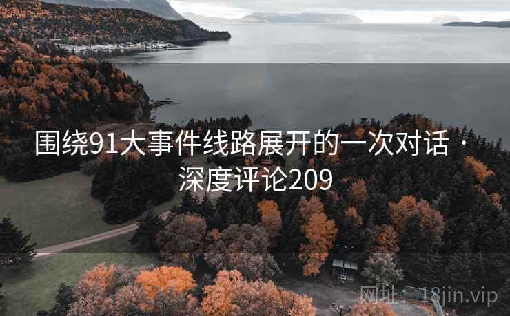 围绕91大事件线路展开的一次对话 · 深度评论209